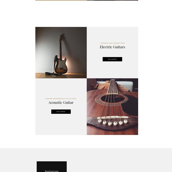 website sample of website design